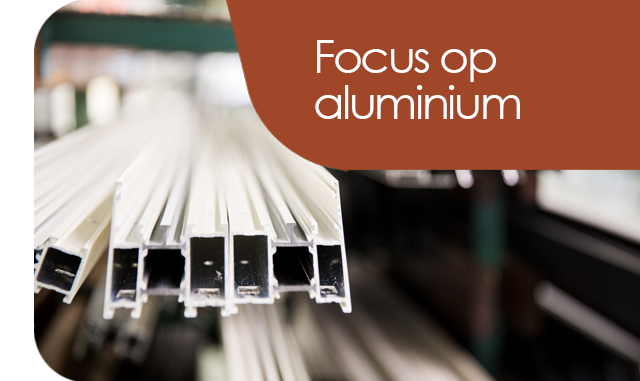 focus op aluminium