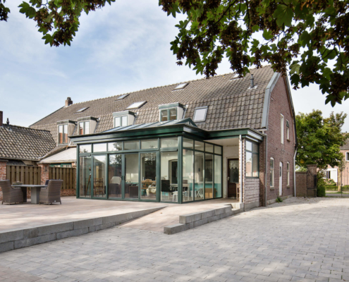 Tuinkamer in Hooge Mierde compleet inclusief bouwkundige werkzaamheden door Alruco gerealiseerd.