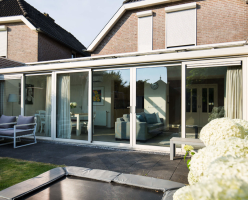 Serre in Eindhoven compleet inclusief bouwkundige werkzaamheden door Alruco gerealiseerd.