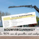 bouwvergunning nodig serre aanbouw