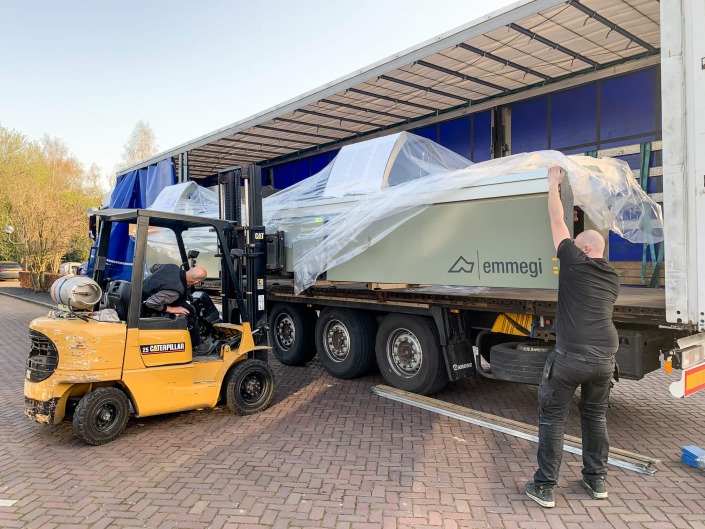 Hij is binnen! | Vernieuwing machinepark