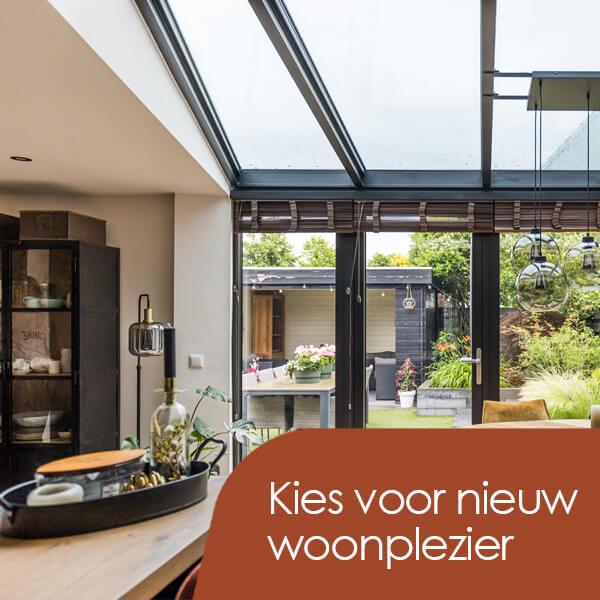 Oude serre vervangen