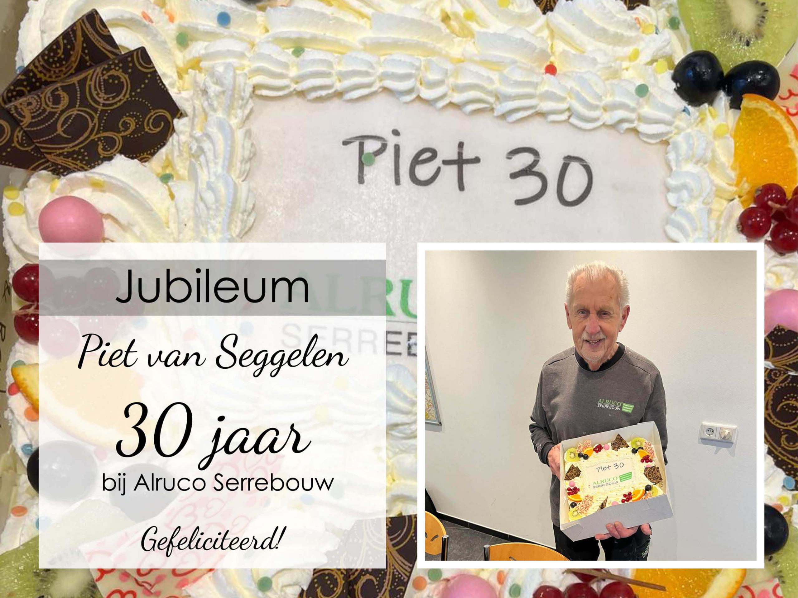 Piet 30 jaar bij Alruco