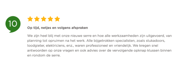 Klanten vertellen over Alruco