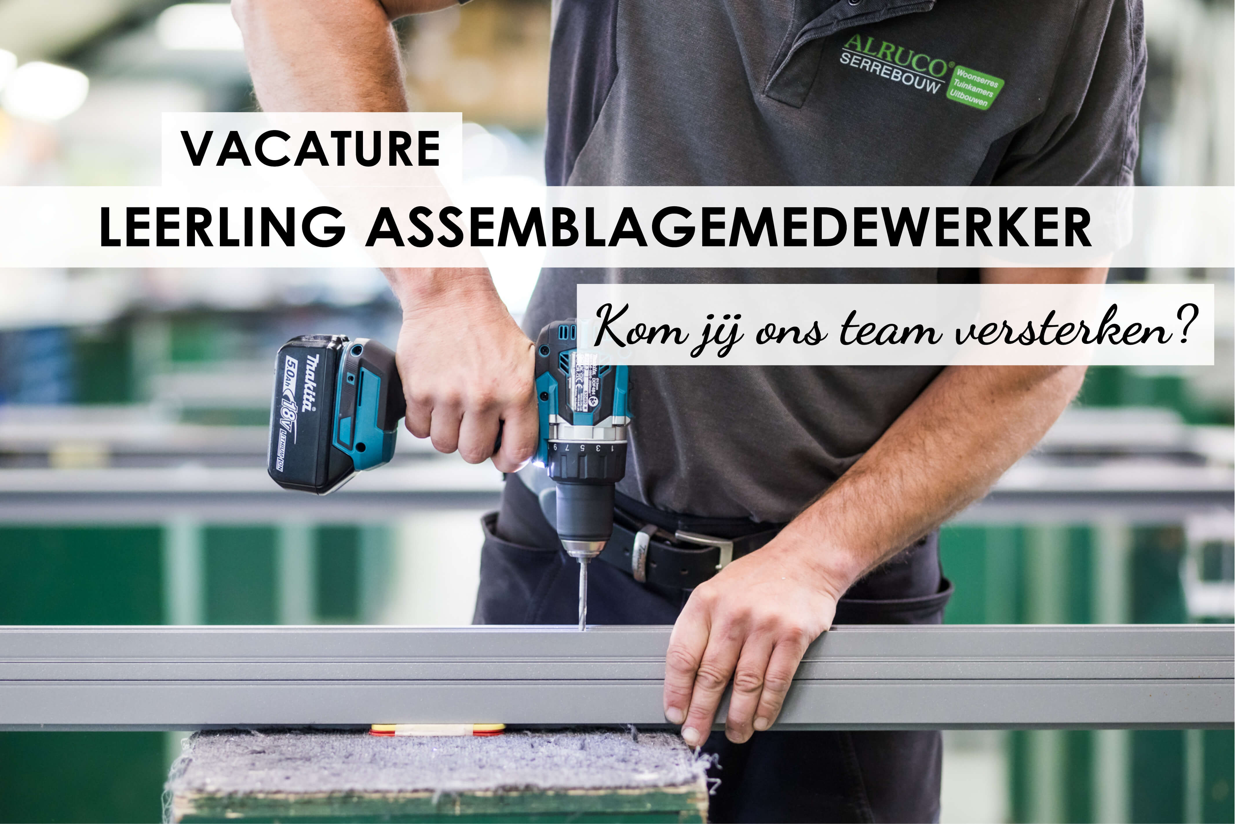Vacature leerling assemblagemedewerker