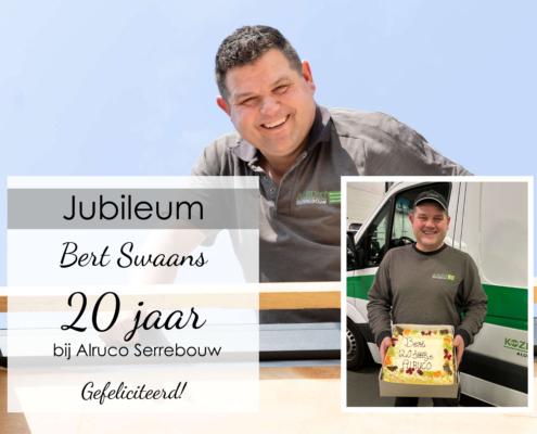 Bert 20 jaar bij Alruco